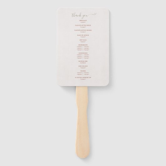 Flora und Fauna Fächer (Rückseite)