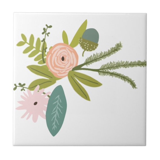 Flora und Fauna Fliese (Vorderseite)