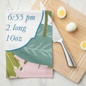 Flora und Fauna Handtuch (Viertel Falte)