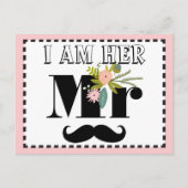 Flora und Fauna Ich bin ihr Herr. Postkarte (Vorderseite)