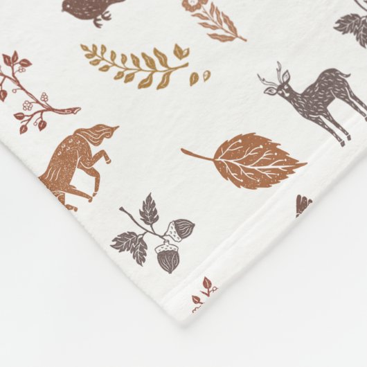 Flora und Fauna im Forstland Fleecedecke (Ecke)