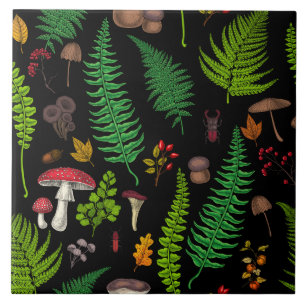 Flora und Fauna im Forstland Fliese