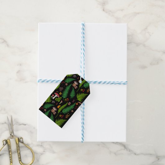 Flora und Fauna im Forstland Geschenkanhänger (Mit Garn)