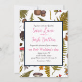 Flora und Fauna im Waldgebiet 2 Einladung (Vorderseite)