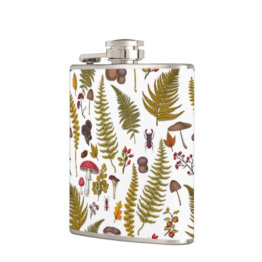 Flora und Fauna im Waldgebiet 2 Flachmann (Links)