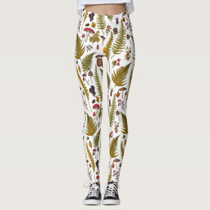 Flora und Fauna im Waldgebiet 2 Leggings