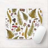 Flora und Fauna im Waldgebiet 2 Mousepad (Mit Mouse)