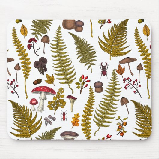 Flora und Fauna im Waldgebiet 2 Mousepad (Vorne)
