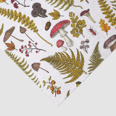 Flora und Fauna im Waldgebiet 2 Seidenpapier (Ausschnitt)