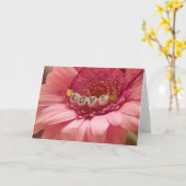 Flora und Fauna Karte (Gelbe Blume)