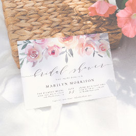 Flora und Fauna Mittelsommer Brautparty Einladungspostkarte