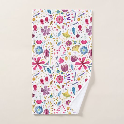 Flora und Fauna Moderne Badhandtuch Set (Handtuch)