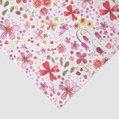 Flora und Fauna Modernes Design Seidenpapier (Detail)