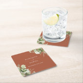 Flora und Fauna Parco Civico-Ciani Rechteckiger Pappuntersetzer (Vor Ort)