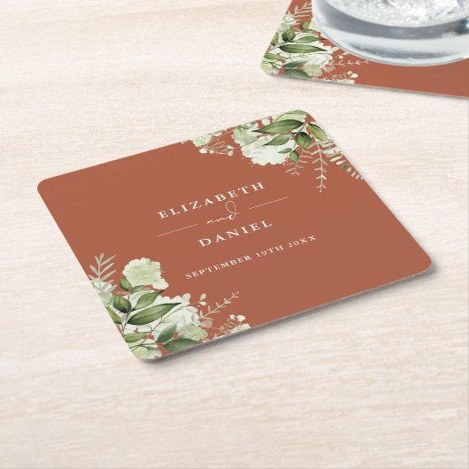 Flora und Fauna Parco Civico-Ciani Rechteckiger Pappuntersetzer (angewinkelt)