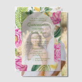 Flora und Fauna Pergament Einladungen (Versatz (Ehepaar))