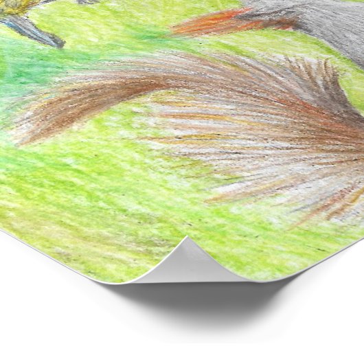 Flora und Fauna Poster (Ecke)