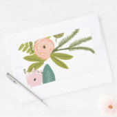 Flora und Fauna Rechteckiger Aufkleber (Umschlag)