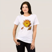 Flora und Fauna Tri-Blend Shirt (Vorderseite voll)