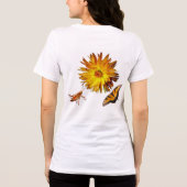 Flora und Fauna Tri-Blend Shirt (Rückseite)