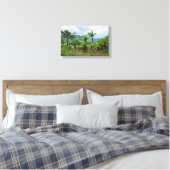 Flora und Landschaft der Luquillo Leinwanddruck (Insitu (Schlafzimmer))