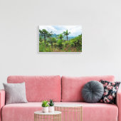 Flora und Landschaft der Luquillo Leinwanddruck (Insitu (Wohnzimmer))