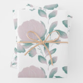 Flora und Schmetterling Geschenkpapier Set (Beispiel)