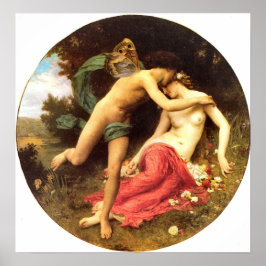 Flora und Zephyr 1875 William Bougeureau Poster