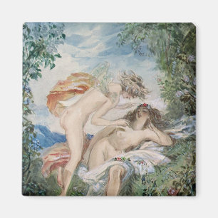 Flora und Zephyr Magnet