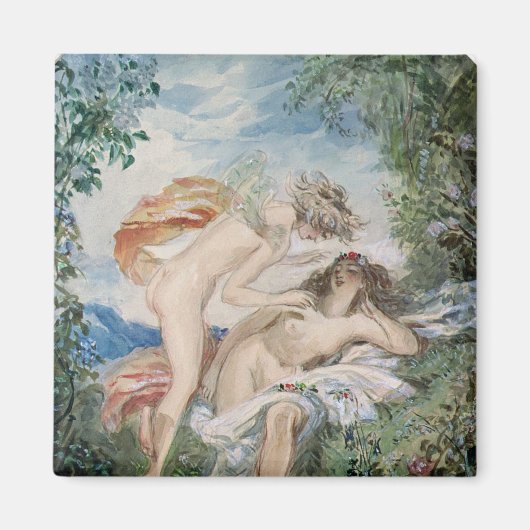 Flora und Zephyr Magnet (Vorne)