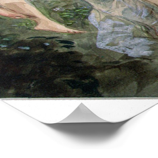 Flora und Zephyr Poster (Ecke)