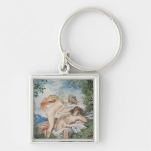 Flora und Zephyr Schlüsselanhänger