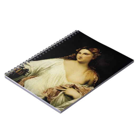 Flora, von Tizian Notizblock (Linke Seite)