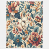 Flora Warms Fleecedecke (Vorderseite)