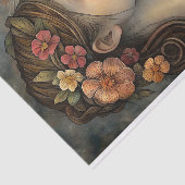 Flora-Whisper-Dekoupage Seidenpapier (Ausschnitt)