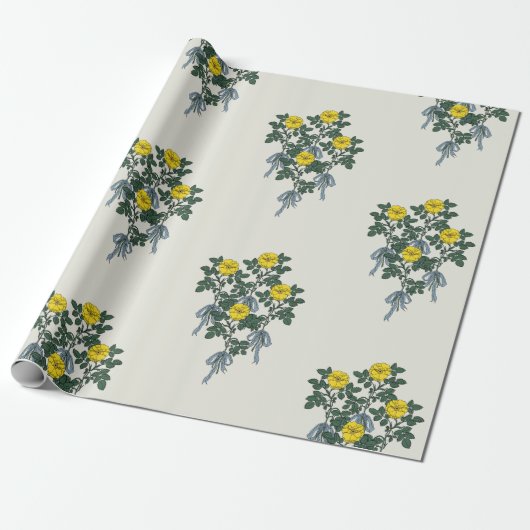 Flora Wrapping Paper Geschenkpapier (Ungerollt)