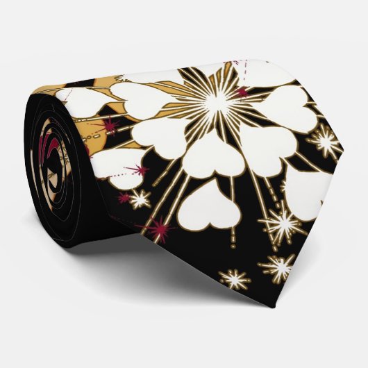 FloraBurst-Krawatte Krawatte (Gerollt)