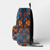 "FloraFrenzy" Bedruckter Rucksack (Rechts)