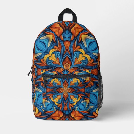 "FloraFrenzy" Bedruckter Rucksack (Vorderseite)