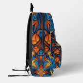 "FloraFrenzy" Bedruckter Rucksack (Links)