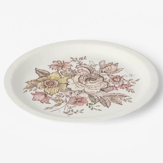 Floraison - rosa pappteller (Schrägansicht)