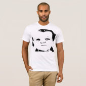 FloraJ Ikone - weißer T - Shirt (Vorne ganz)