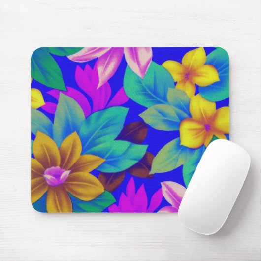 Floral1i2 Mousepad (Mit Mouse)
