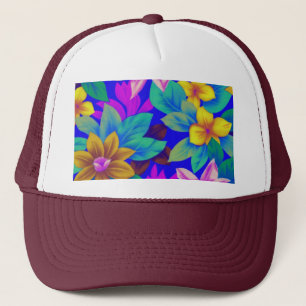 Floral1i2 Truckerkappe