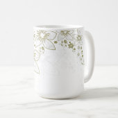 Floral, 15 oz kaffeetasse (VorderseiteRechts)