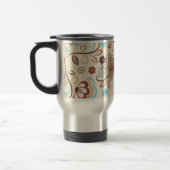 Floral 15 oz. Reisebusch Reisebecher (Links)