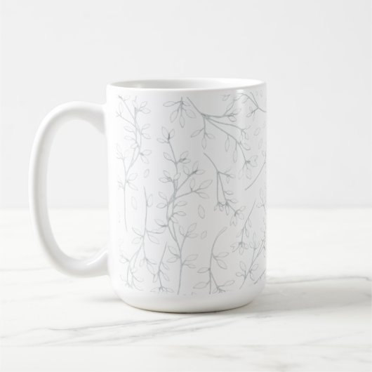 Floral 15oz Coffee Mug Kaffeetasse (Links)