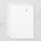 Floral 16 . Geburtstag Birthday Party Einladung (Rückseite)