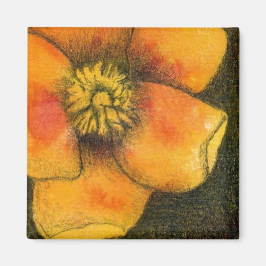 "Floral #1" Floral Magnet (Vorne)