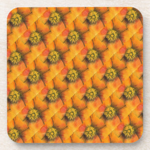 "Floral #1 Tiled Pattern" Floral Untersetzer Set